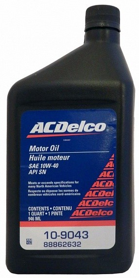 General Motors AC Delco Motor Oil 10W-40