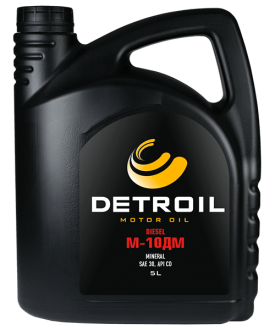 Масло DETROIL Diesel М-10ДМ Mineral (5л)