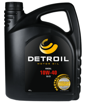 Масло DETROIL 10W-40 Mineral (4л)