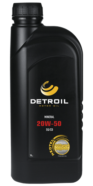 Масло DETROIL 20W-50 Mineral (1л)