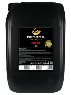 Масло DETROIL 20W-50 Mineral (20л)